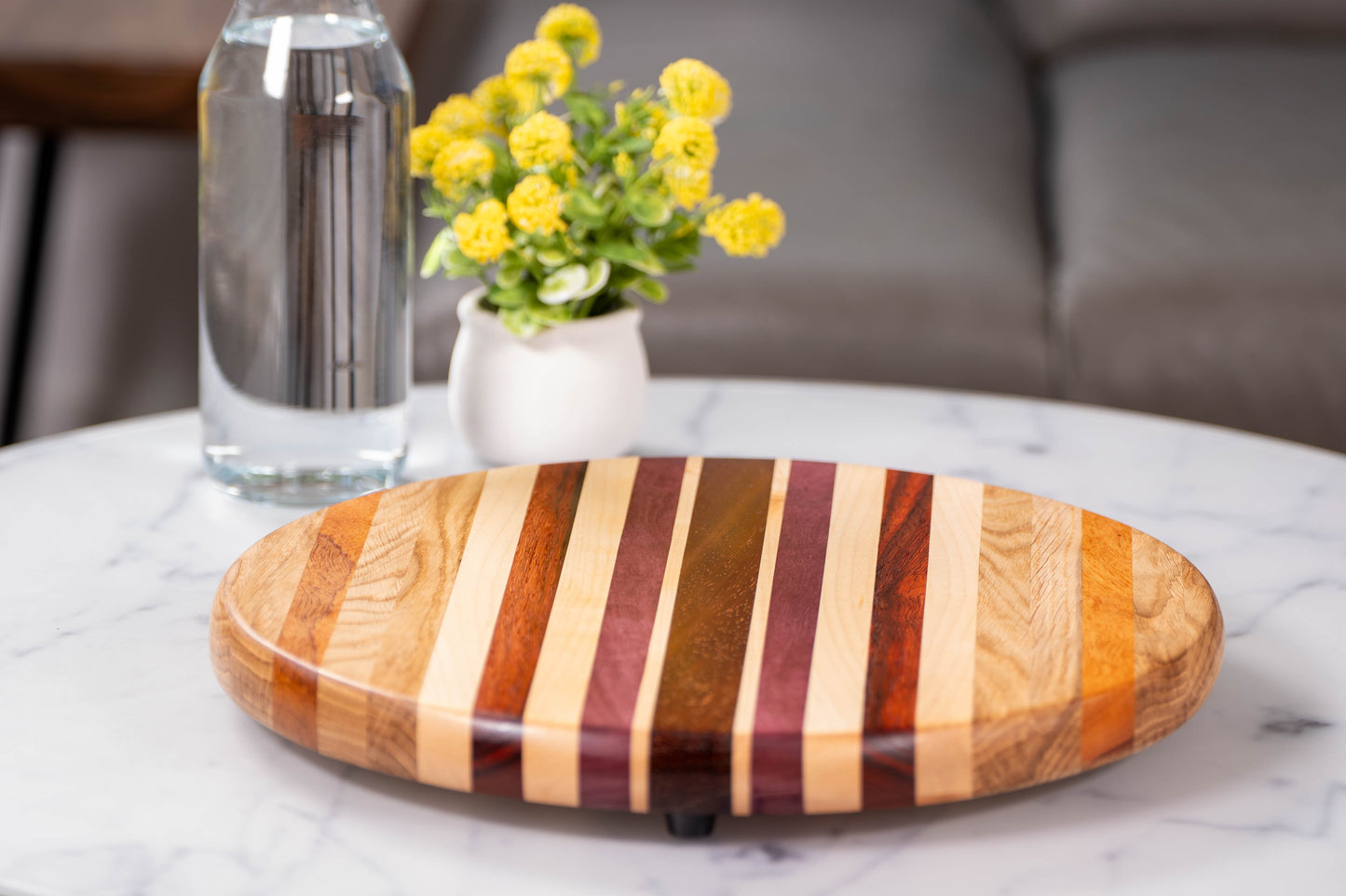 Deska do pizzy premium z egzotycznych i polskich gatunków drewna – ręcznie wykonany unikat