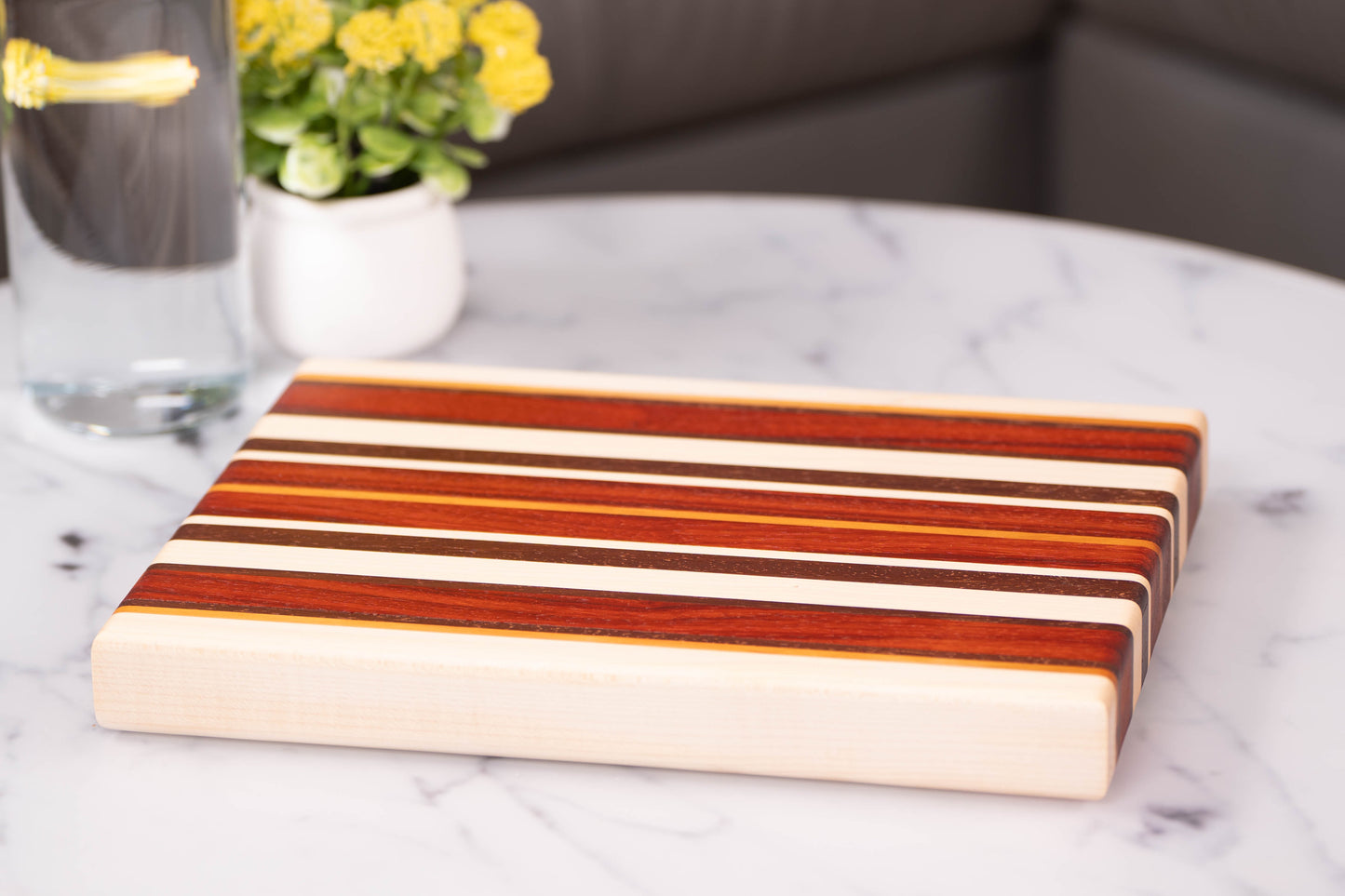Deska do krojenia premium z egzotycznych i polskich gatunków drewna – unikat ręcznie wykonany